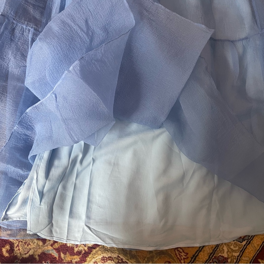 STAUD Light Blue Maxi Dress - Picture 8 of 13